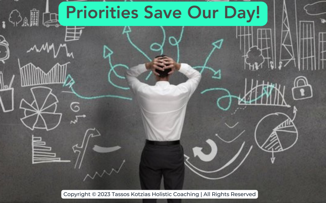 Tassos Kotzias - HEART - Priorities Save Our Day + The Power of Saying No Workshop